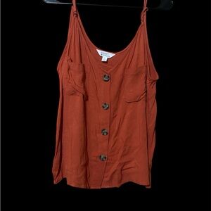 Market Spruce Button-Front Camisole